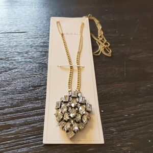 S&D Silver & Gold Pendant Necklace